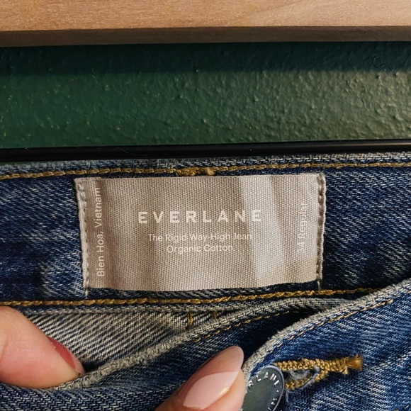 nwt everlane “the rigid way high” jean - Picture 7 of 11